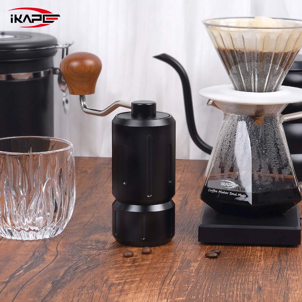 Manual Coffee Grinder Premium Hand Coffee Grinder with Conical Hexagonal Burr