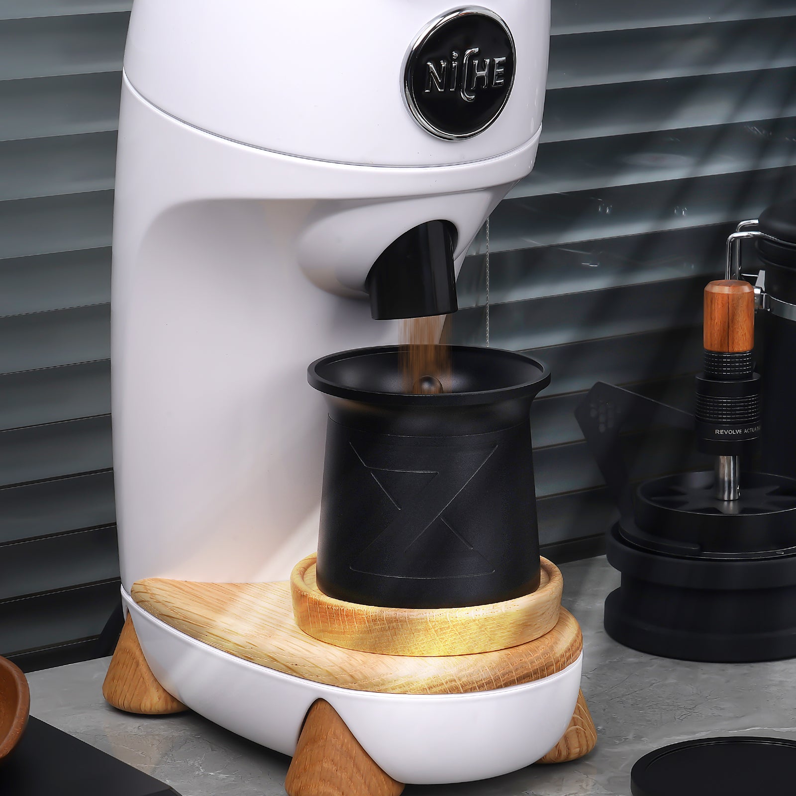 IKAPE Coffee Blind Shaker Espresso Powder V2 Receiver Cup