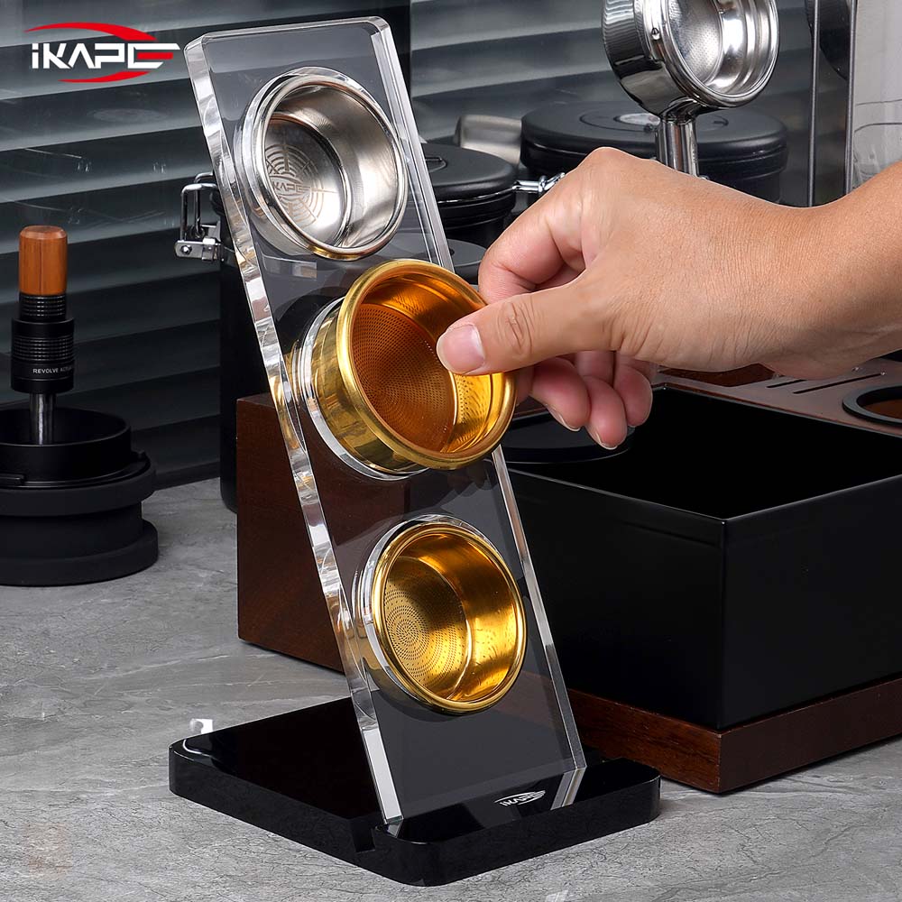 IKAPE Espresso Portafilter Basket Display Stand