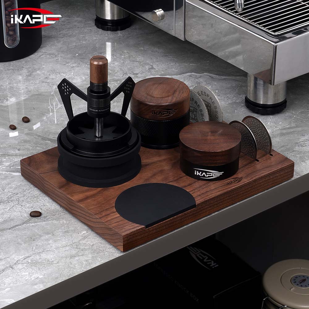 IKAPE Espresso Universal Tamper Station fit 51/54/58mm