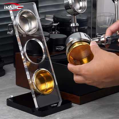 IKAPE Espresso Portafilter Basket Display Stand