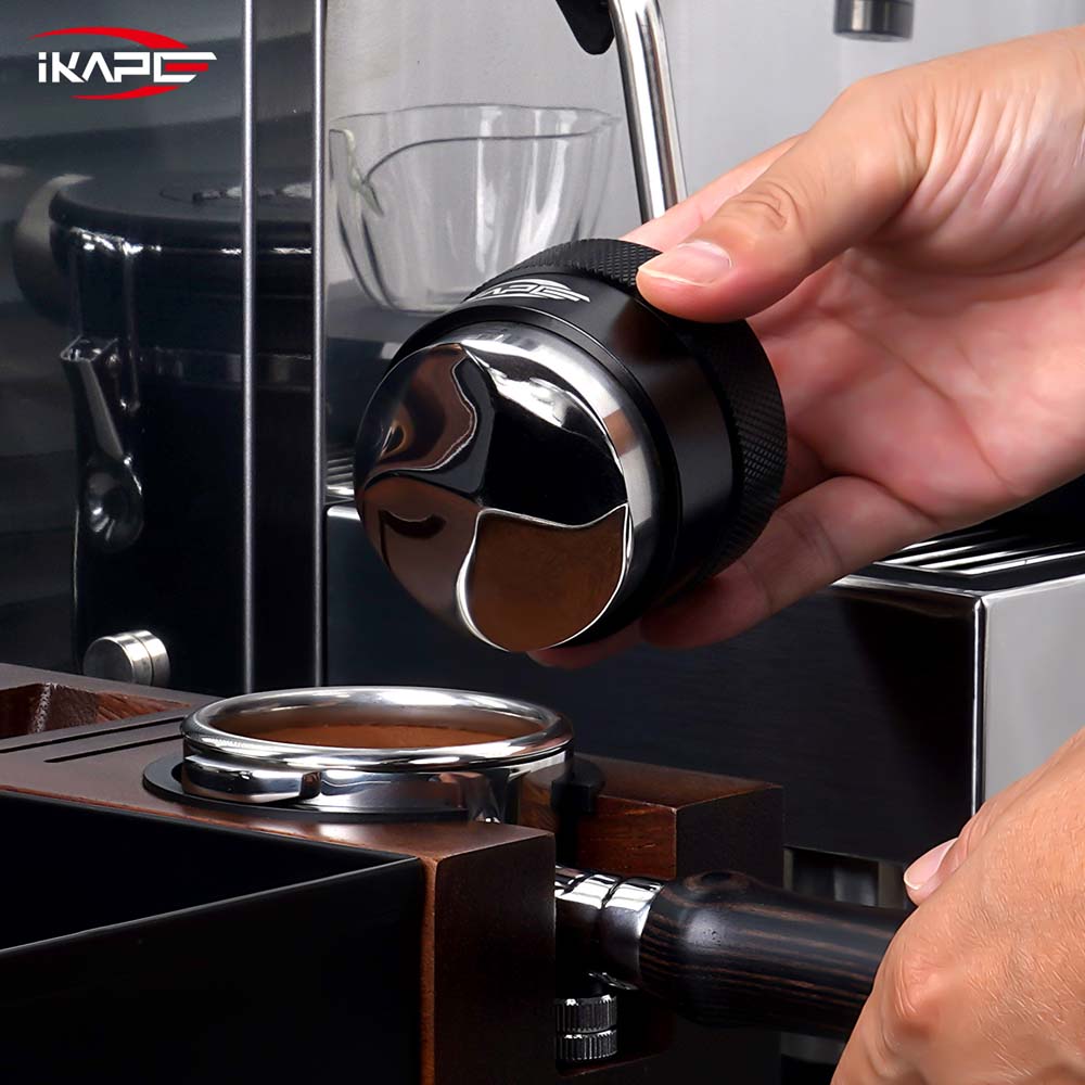 IKAPE Coffee Distributor, Espresso Gravity Distributor (Black)