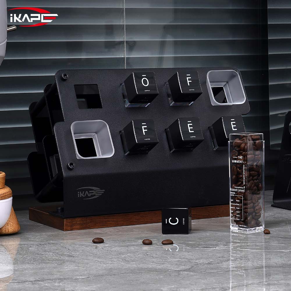IKAPE Coffee Upright Stand Bean Cellars Hopper - Thumbnail 4