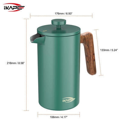 IKAPE Coffee French Press Coffee Maker