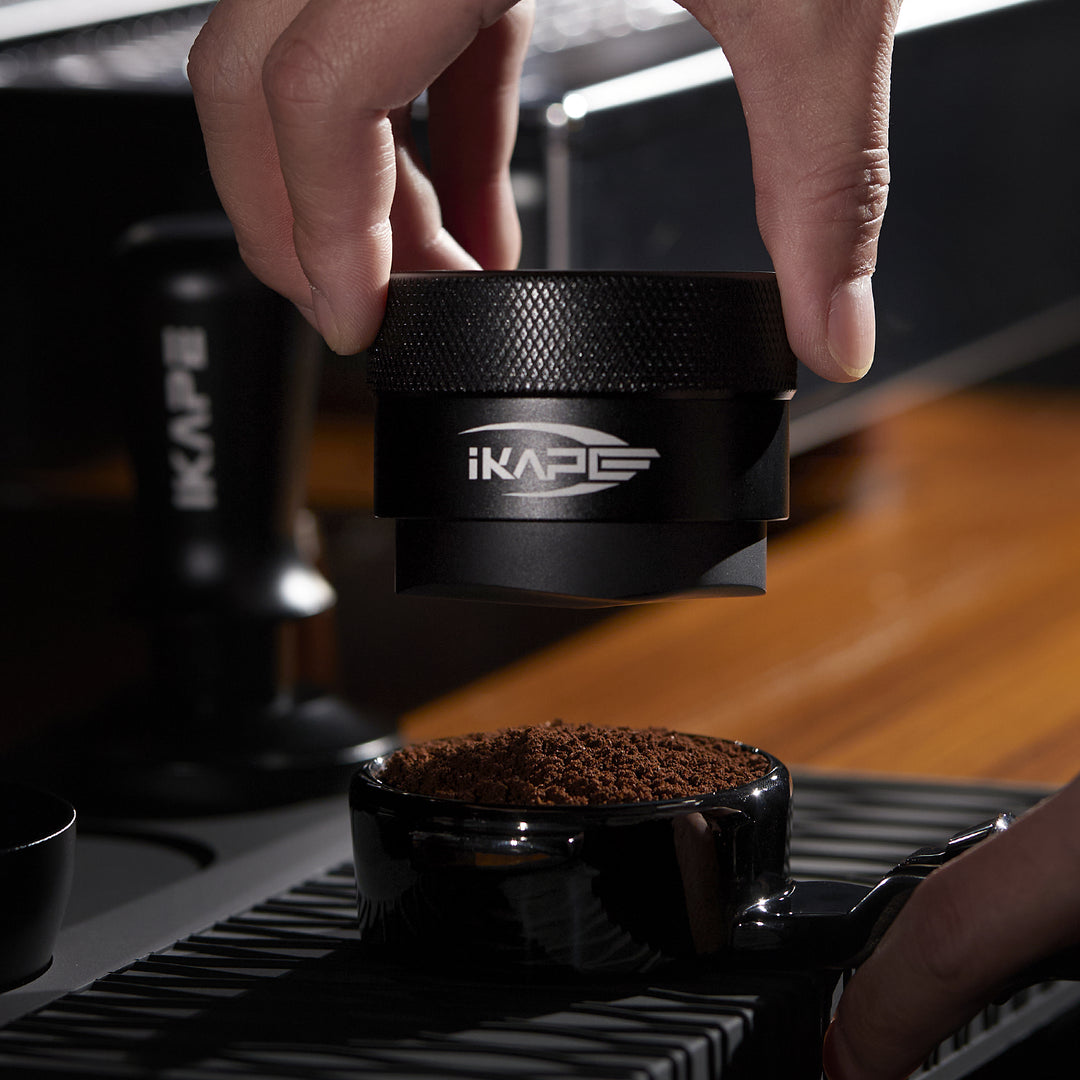 IKAPE Coffee Distributor, Espresso Gravity Distributor(All Black)