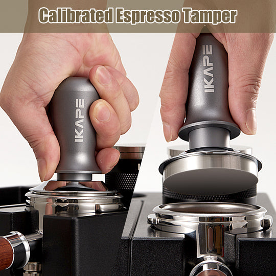 IKAPE V3 Calibrated Coffee Tamper With Flat Base