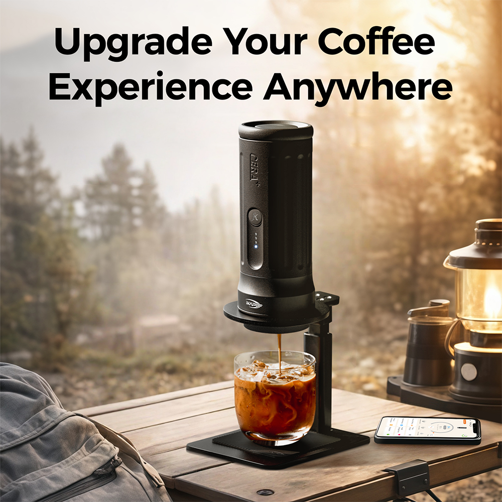 IKAPE Adjustable Portable Coffee Maker Stand( Not Foldable)