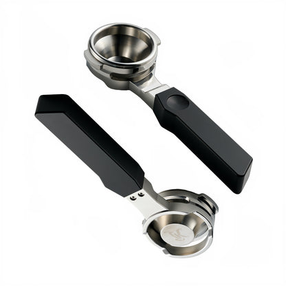 IKAPE Flat-bottom Bottomless Portafilter with Variable Diameter Basket - Polaris