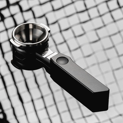 IKAPE Flat-bottom Bottomless Portafilter with Variable Diameter Basket - Polaris