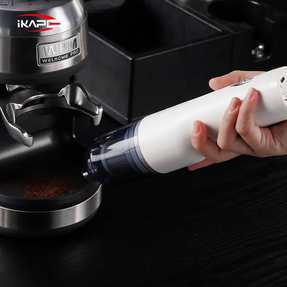 IKAPE-Coffee-Powder-Electric-Vacuum- Cleaner-white