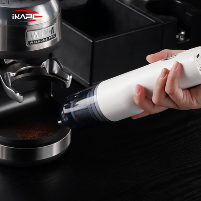 IKAPE-Coffee-Powder-Electric-Vacuum- Cleaner-white