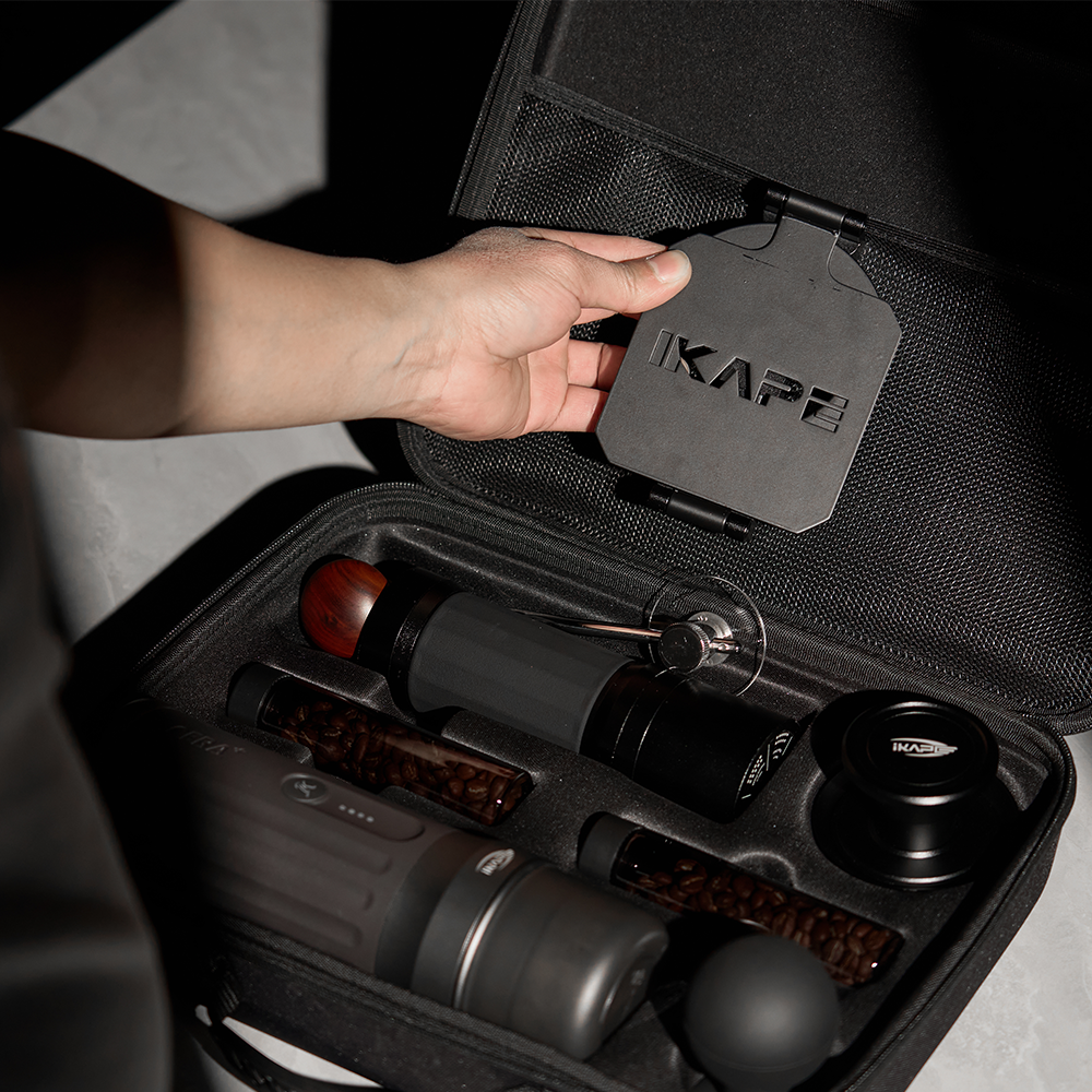 IKAPE Portable Coffee Maker Folding Stand and Carrying Bag