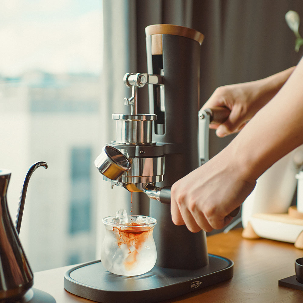 IKAPE Hand-Cranked Manual Coffee Machine Alkaid - Thumbnail 4