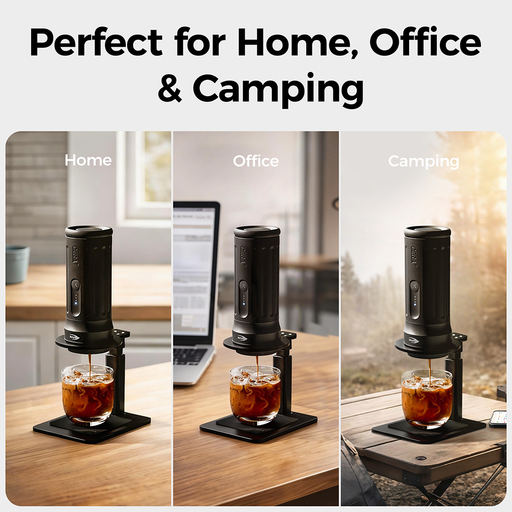 IKAPE Adjustable Portable Coffee Maker Stand( Not Foldable)