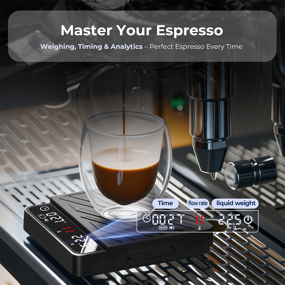 IKAPE Espresso Coffee Smart Electronic Scale Mini SC35