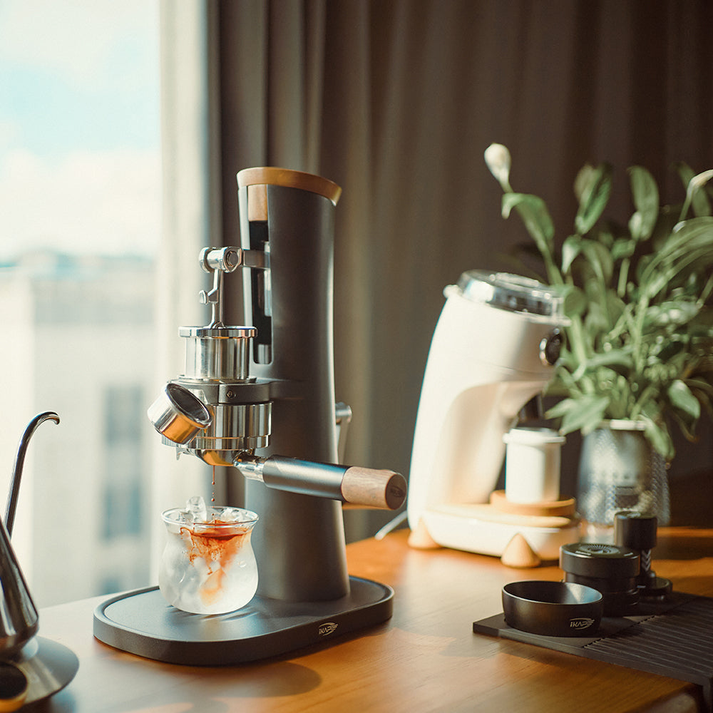 IKAPE Hand-Cranked Manual Coffee Machine Alkaid