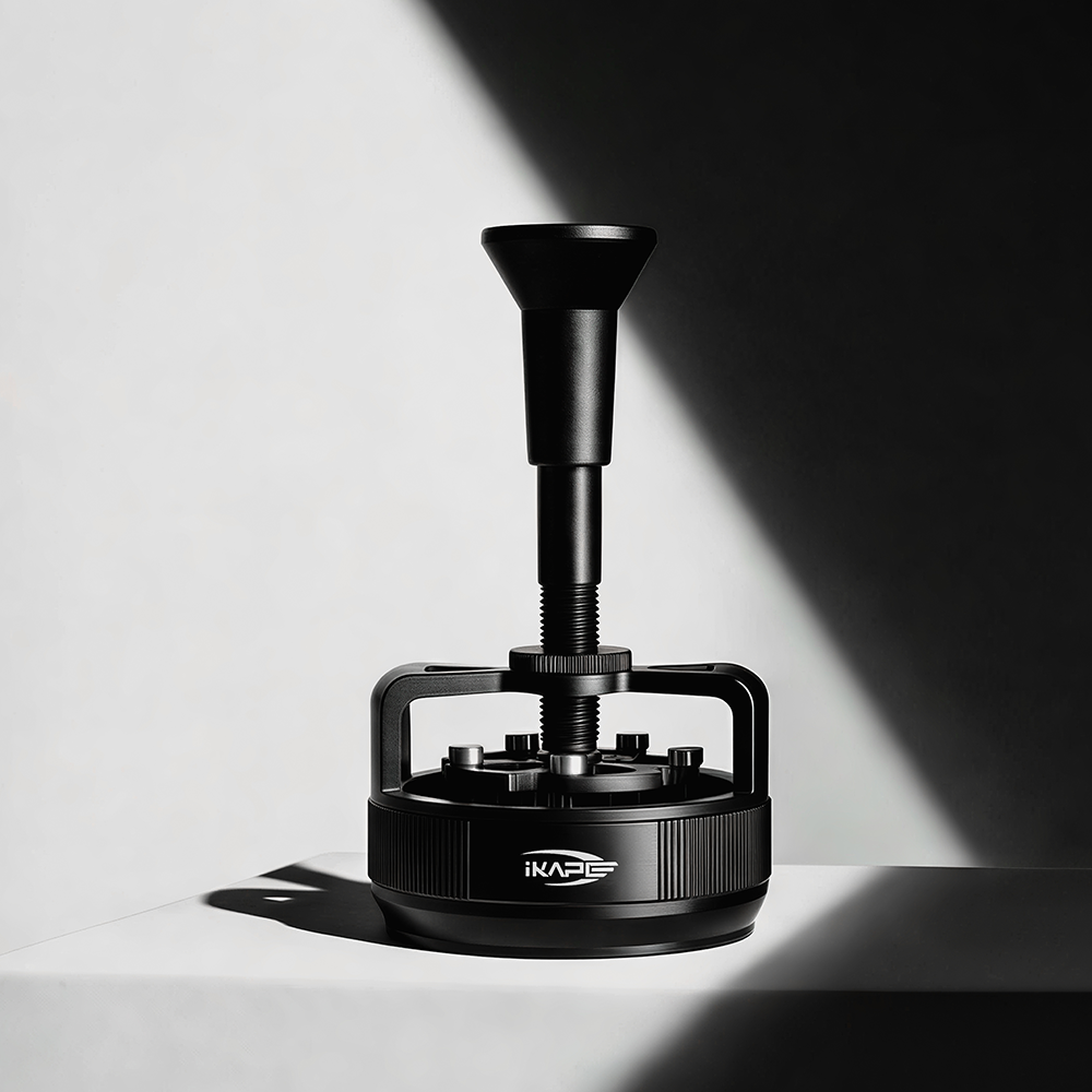 iKAPEOne-PressSpring-Back-Espresso-WDT-Tool