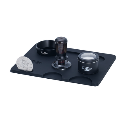 IKAPE V1 Coffee Tamper Mat and Puck Screen Set