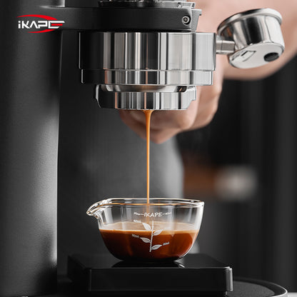 IKAPE Espresso Measuring Cup - Glass Petal