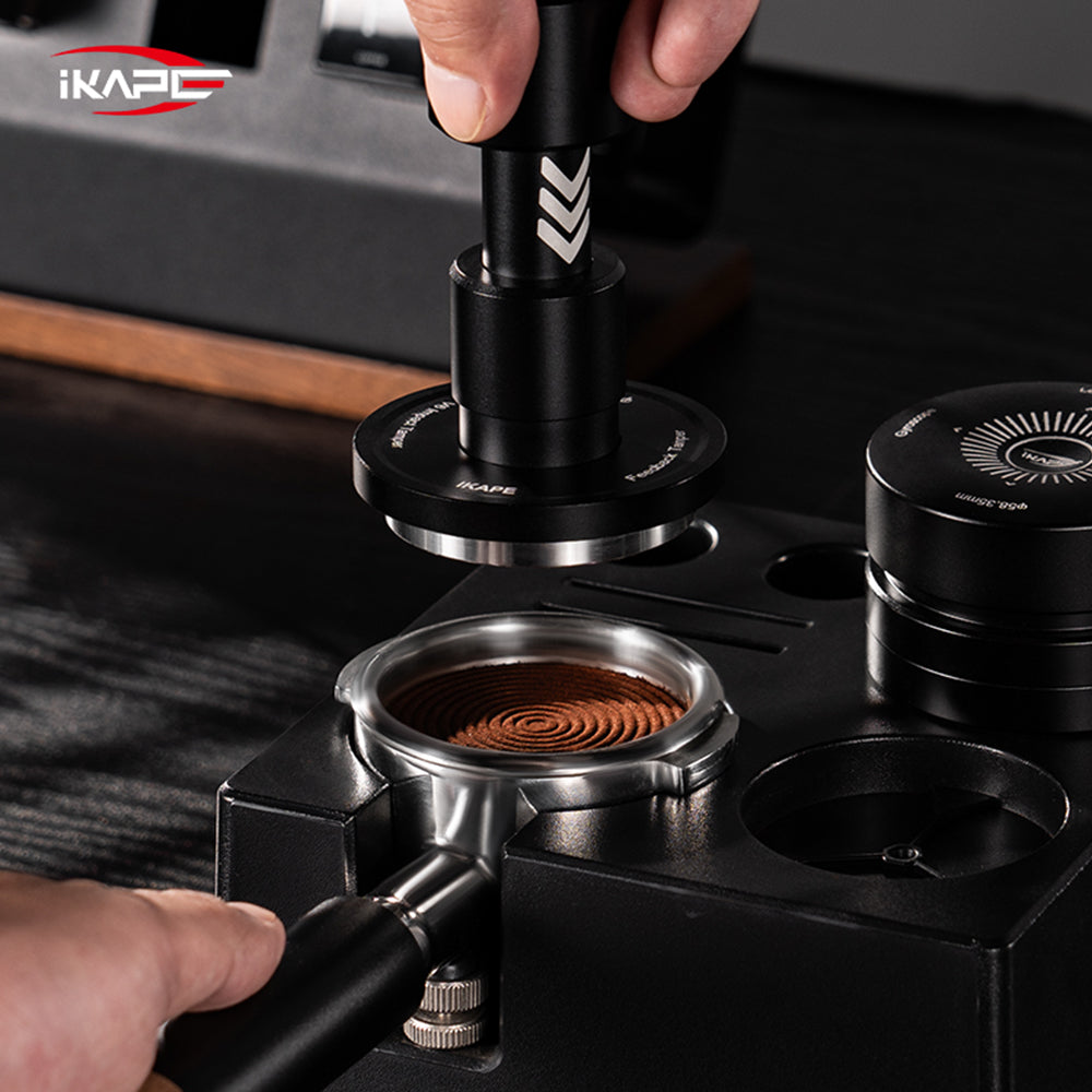 IKAPE V6 Impact Coffee Tamper with Regular Handle