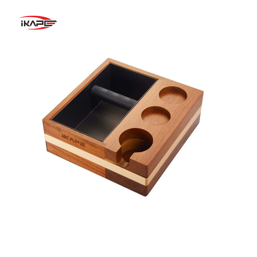 IKAPE Espresso V1 Knock Box, Espresso Accessories Organizer Box