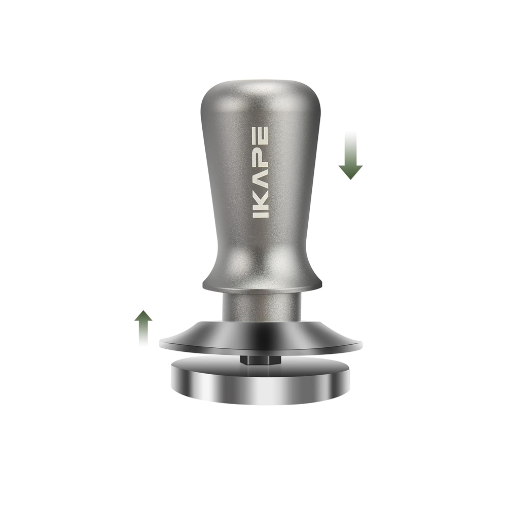IKAPE Coffee Products, 53 Mm DHand Tamper, Adjustable Depth Espresso No