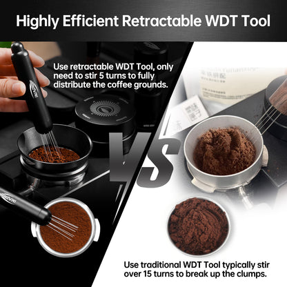IKAPE Retractable Coffee WDT Tool With Stand