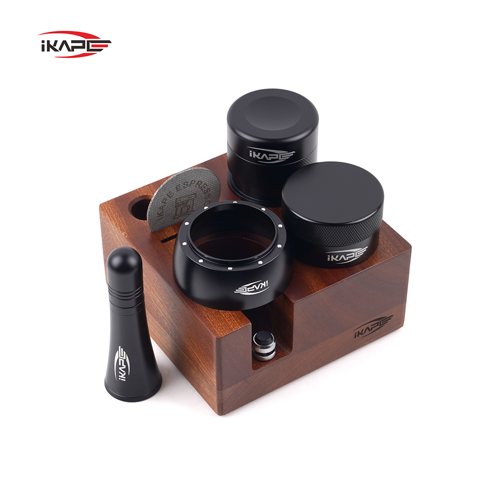 IKAPE Small Espresso Bar Kit,  7 in 1 Organizer Box