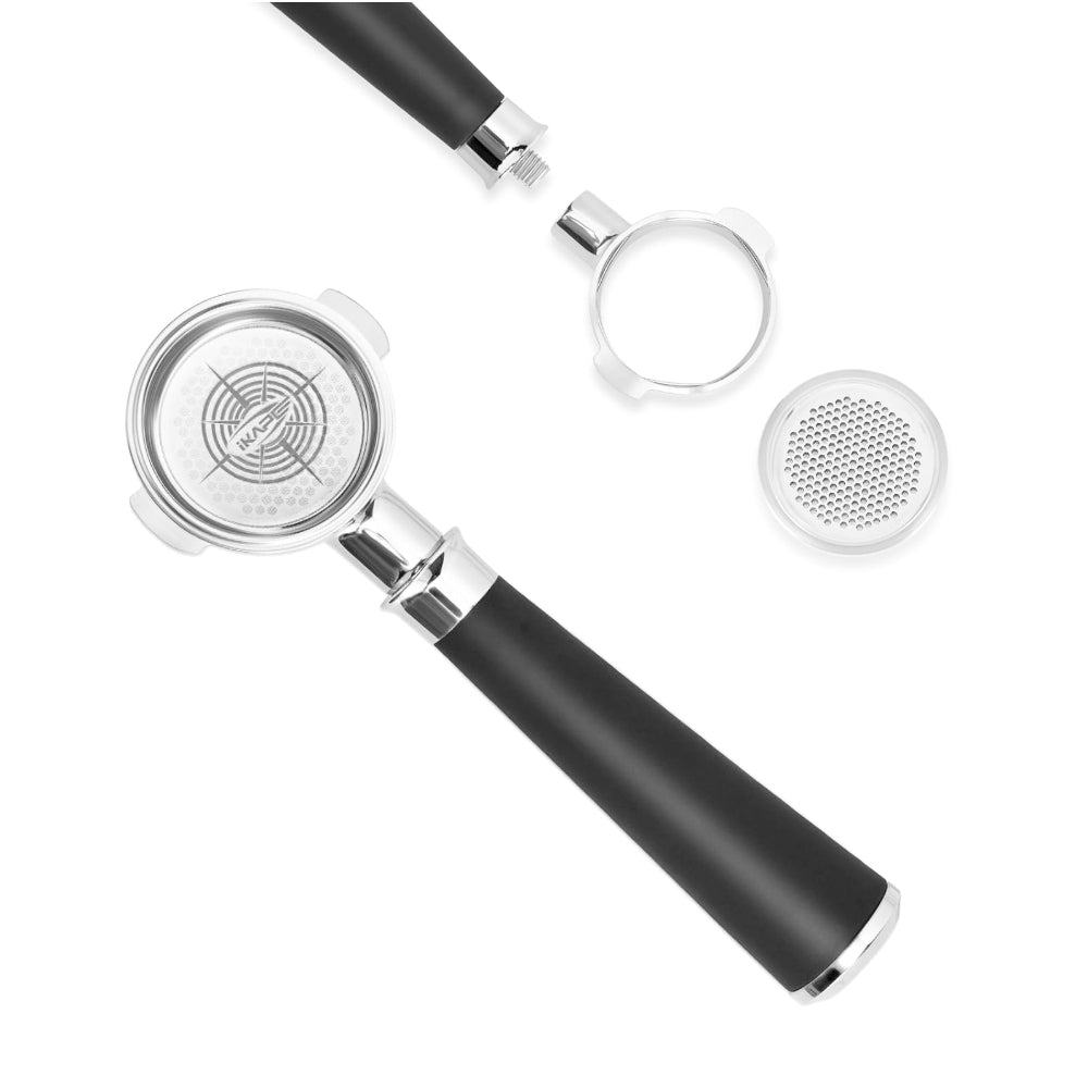 IKAPE Silicone Handle Bottomless Portafilter