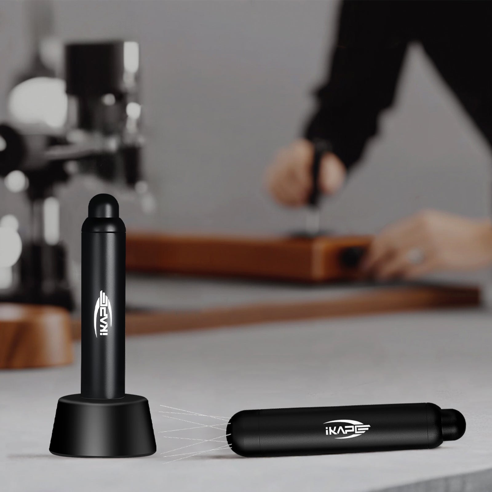 IKAPE Retractable Coffee WDT Tool With Stand