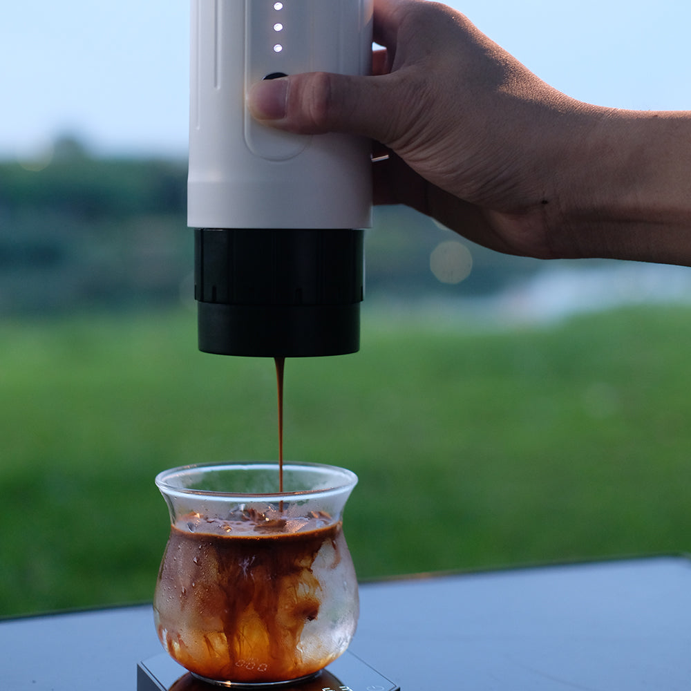 IKAPE Portable Coffee Maker With 51mm Basket and Capsule Assembly Kapo K1
