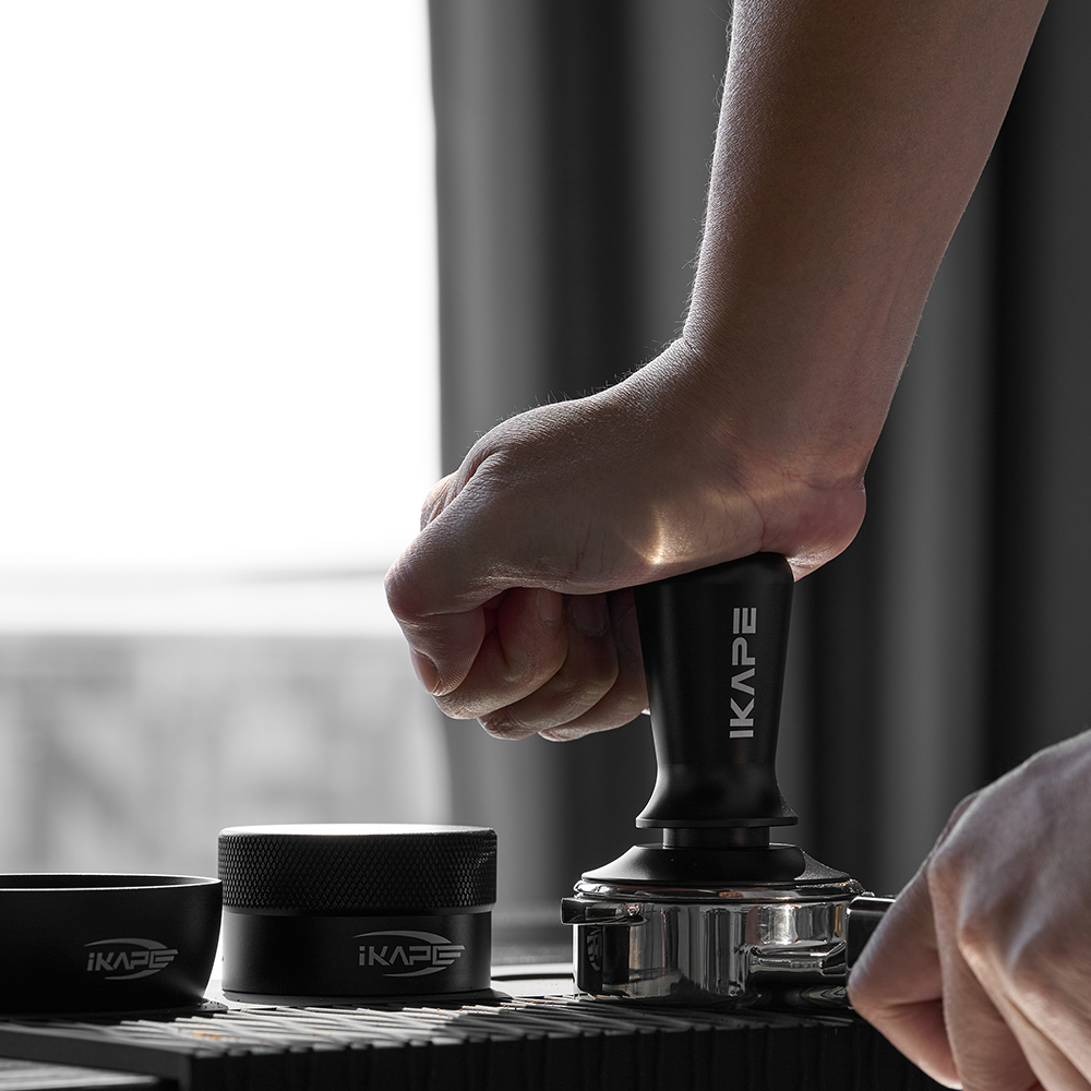 ikape-58mm-coffee-tamper-with-metal-handle-black
