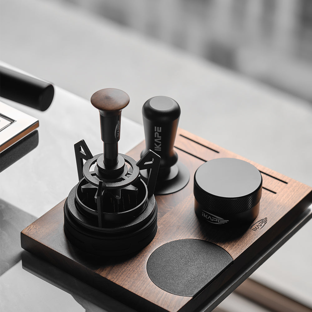 ikape_v3_coffee_tamper_and_gravity_distributor