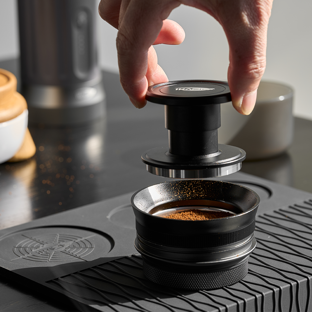 IKAPE Coffee Tamper Dosing Funnel Kit