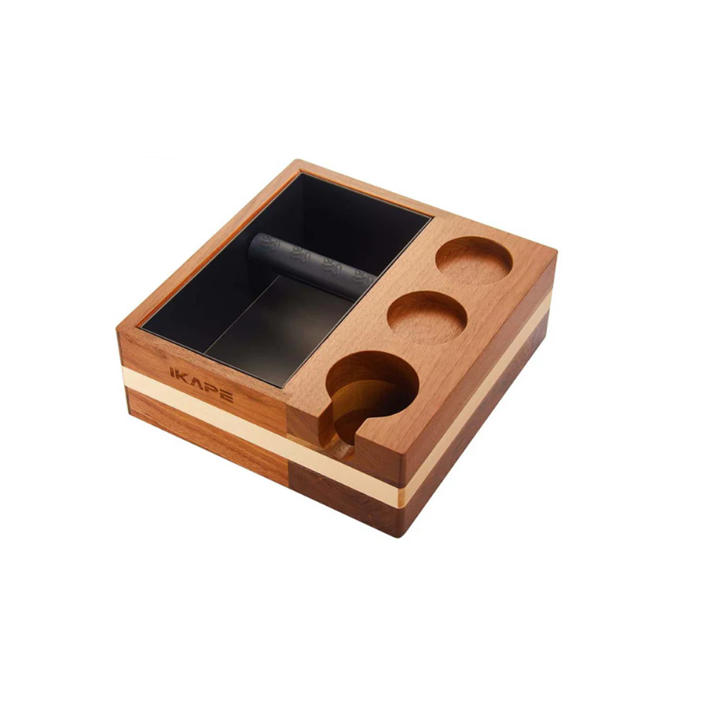 IKAPE Espresso V1 Knock Box, Espresso Accessories Organizer Box