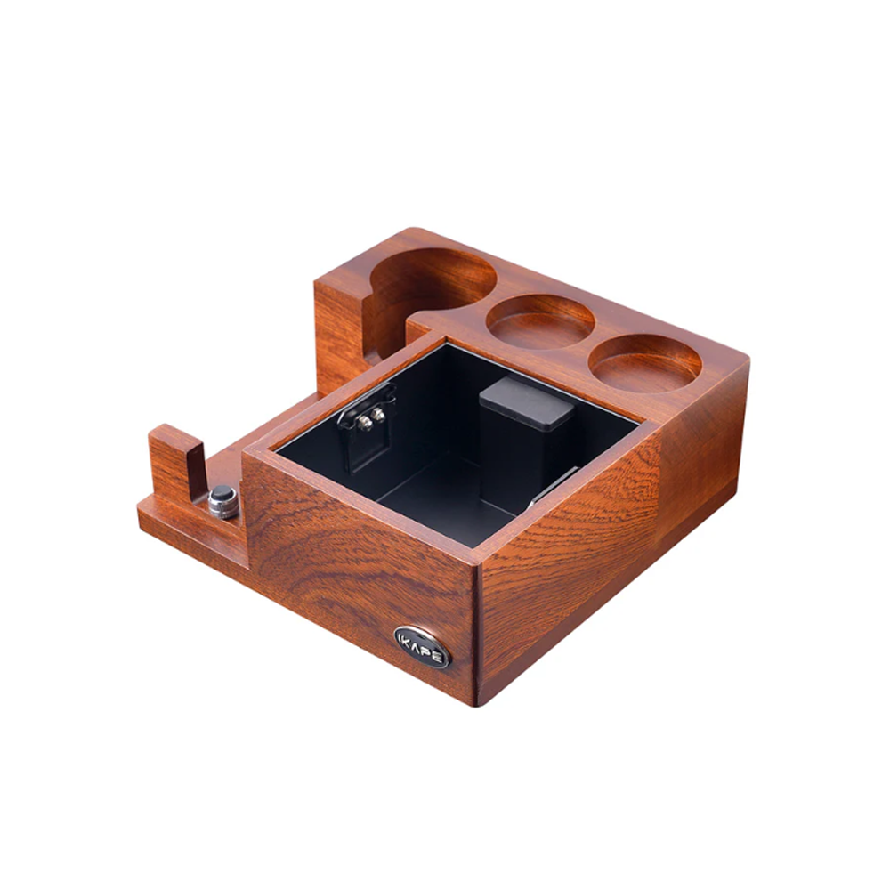 IKAPE V3 Espresso Knock Box, Espresso Coffee Organizer Box