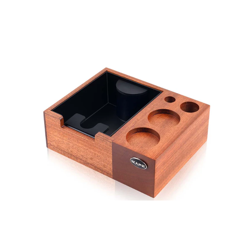 IKAPE V4 Espresso Knock Box, Espresso Coffee Organizer Box