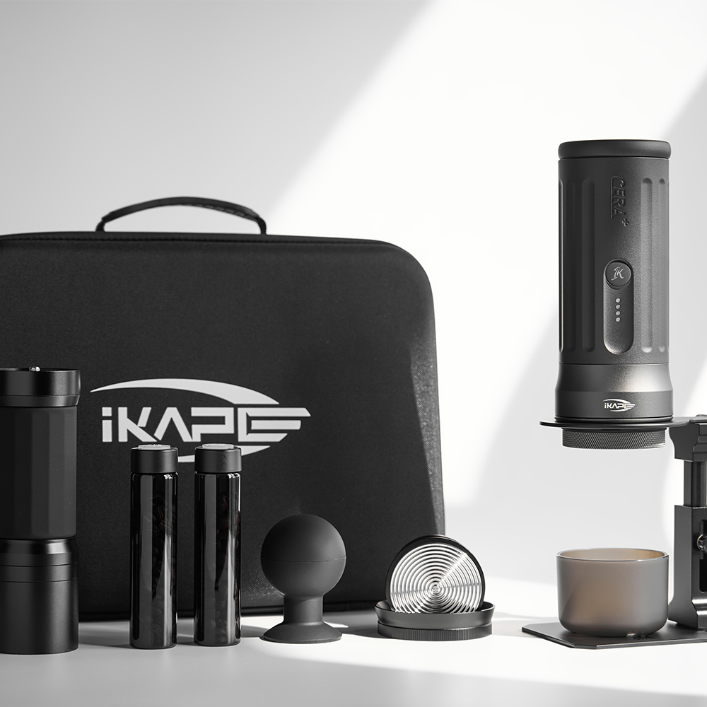 IKAPE Portable Coffee Maker Folding Stand and Carrying Bag