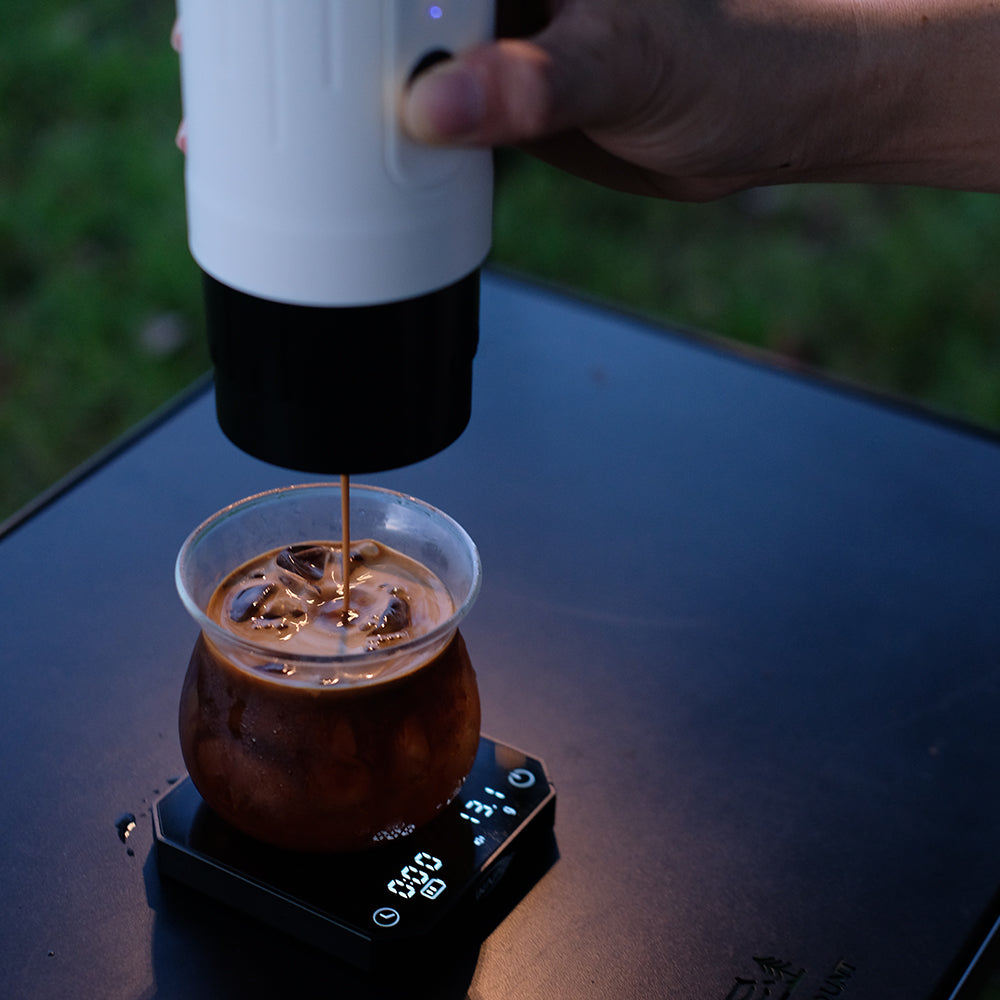 IKAPE Portable Coffee Maker With 51mm Basket and Capsule Assembly Kapo K1