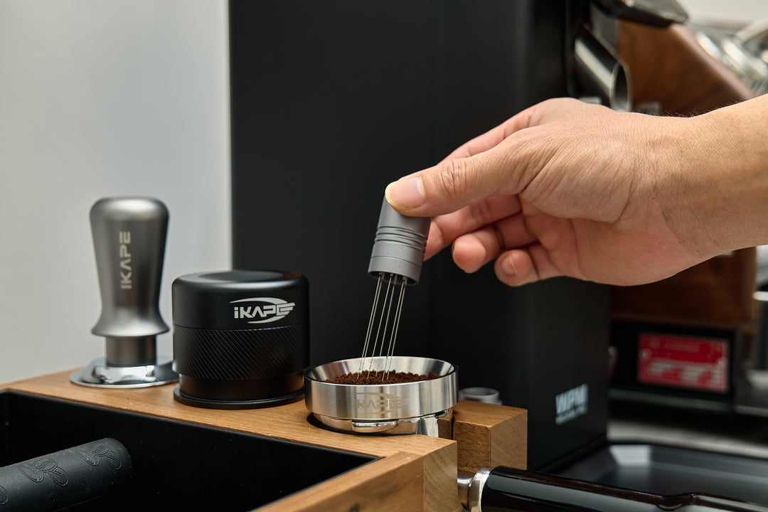 IKAPE Espresso Dosing Funnel Coffee Dosing Ring