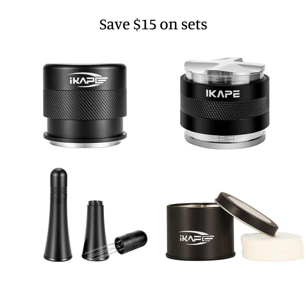 IKAPE Espsresso Accessories Tools Sets (Black)