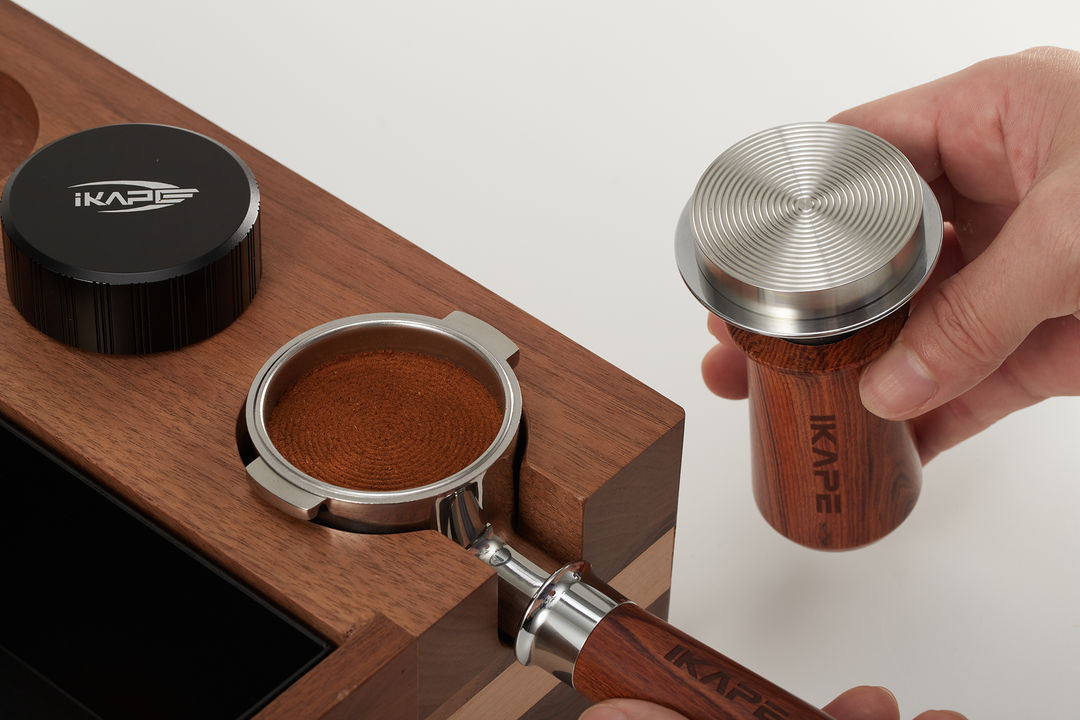 Wooden Handle Calibrated Coffee Tamper 58mm