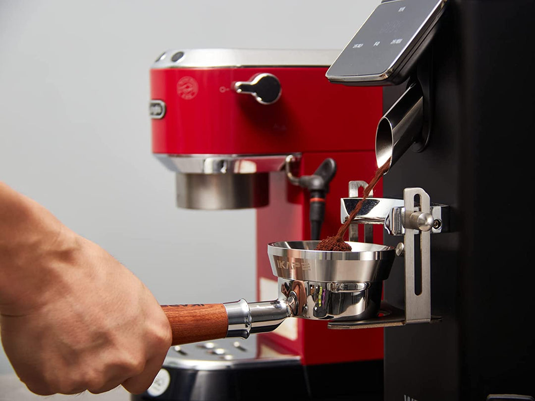 IKAPE Espresso 58mm Bottomless Portafilter Compatible with 58mm Gaggia Espresso Machines