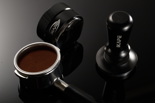 IKAPE Coffee Distributor, Espresso Gravity Distributor (Black)