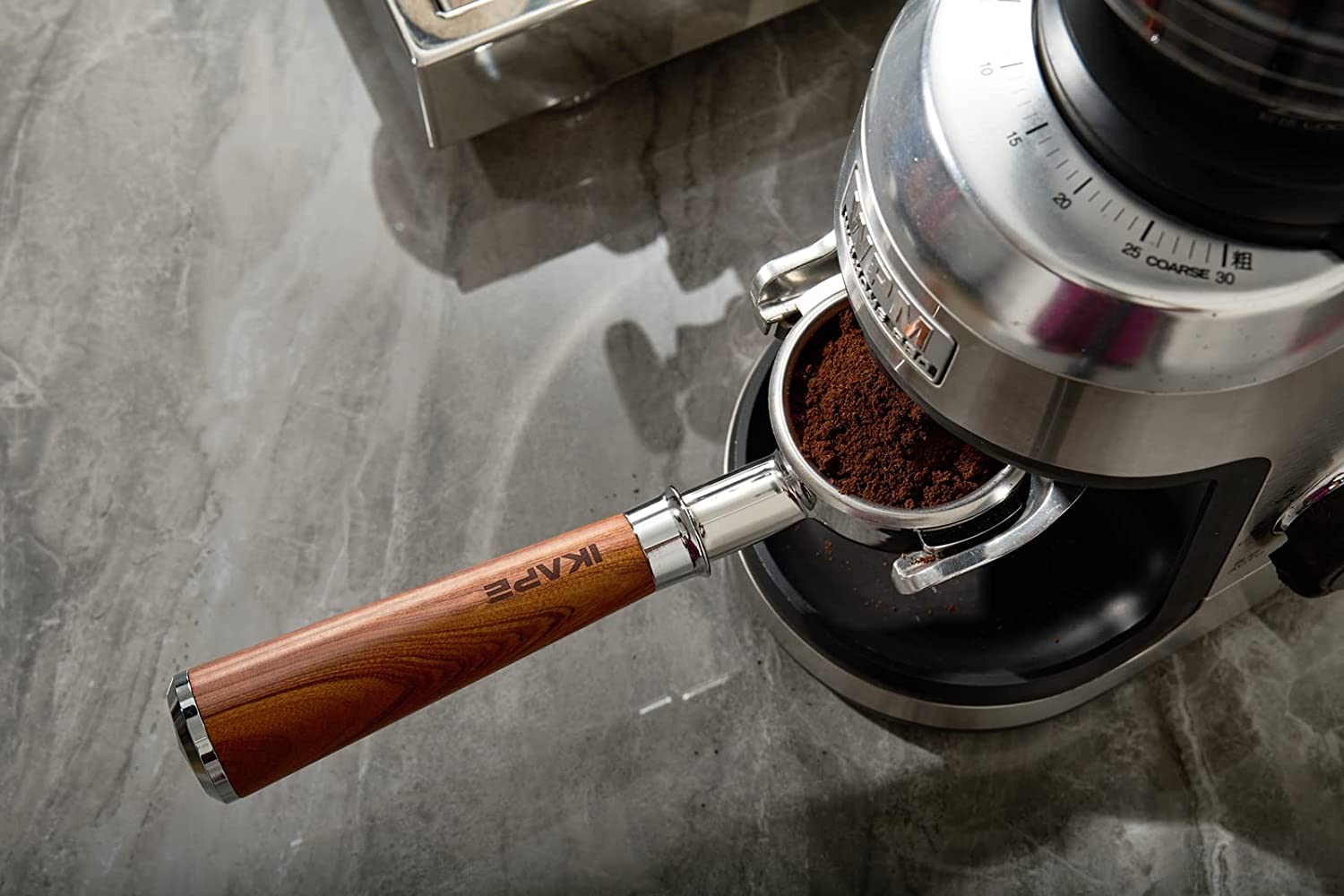 IKAPE Espresso E61 Bottomless Portafilter - Thumbnail 5