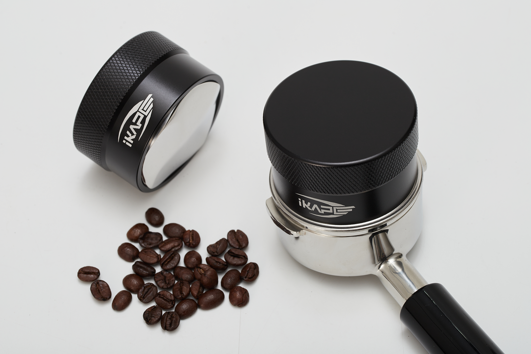 IKAPE Coffee Distributor, Espresso Gravity Distributor (Black)