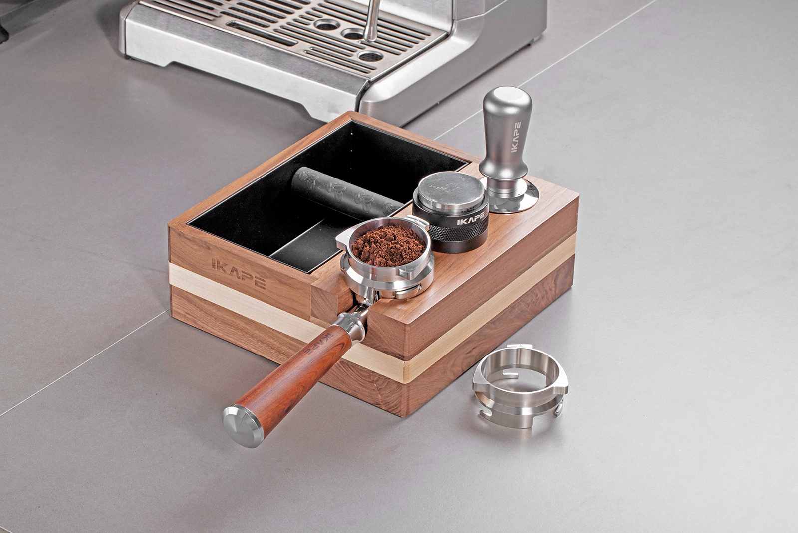 IKAPE Espresso Dosing Funnel Compatible with Breville 54mm Portafilter